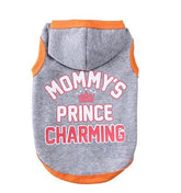 KUTKUT Polycotton Basic Small Dog Hoodie | Spring and Autumn Casual Sports Hoodie for Small Dogs, Puppies Cats, Small Dog Winter Fleece Sweatshirt Warm Cotton Hoodie with Cap-T-Shirt-kutkutstyle